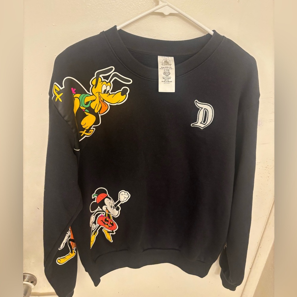 Disney Parks Mickey & Friends Halloween Crewneck Sweats - Picture 2 of 10